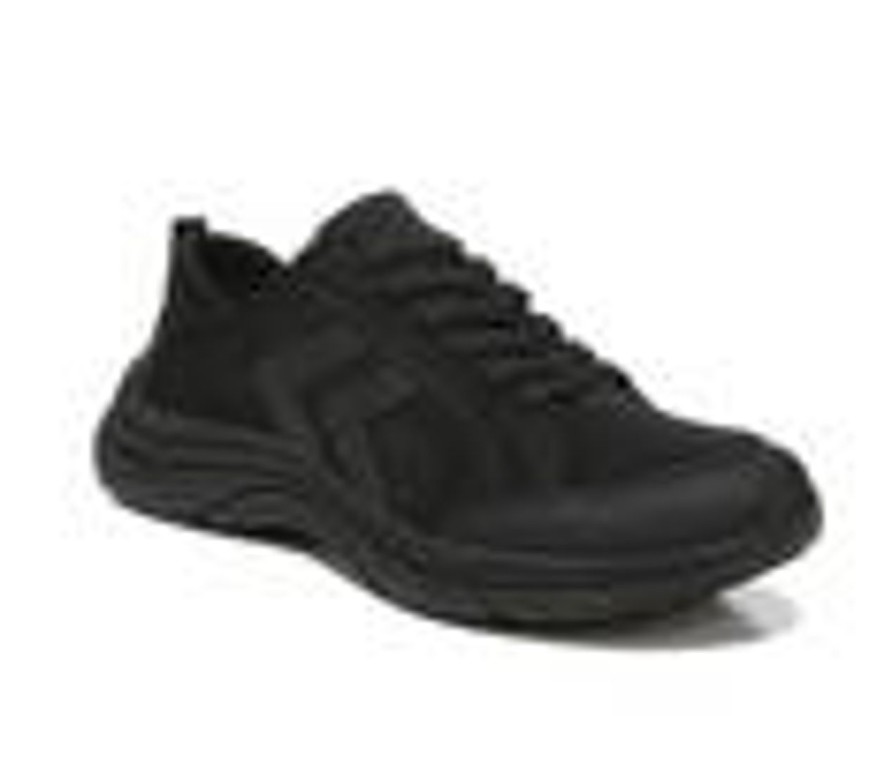 Men Dr. Scholls Slip Resistant | Men'S Dr. Scholls Got It Slip-Resistant Sneakers Black Fabric