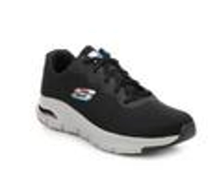 Men Skechers Walking And Hiking | Men'S Skechers 232303 Arch Fit Walking Shoes Black/White