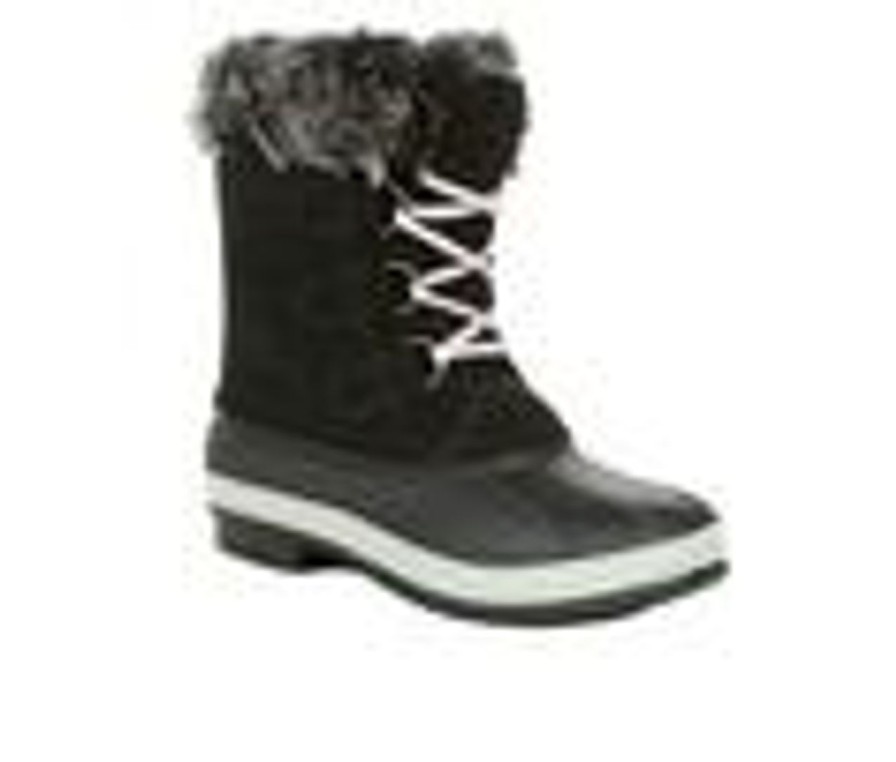 Kids Northside Boots | Girls' Northside Little Kid & Big Kid Katie Waterproof Winter Boots Black/Lilac