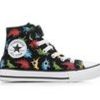 Kids Converse Athletics & Sneakers | Kids' Converse Little Kid Chuck Taylor All Star Dino Mid Sneakers Blk/Red//Blue