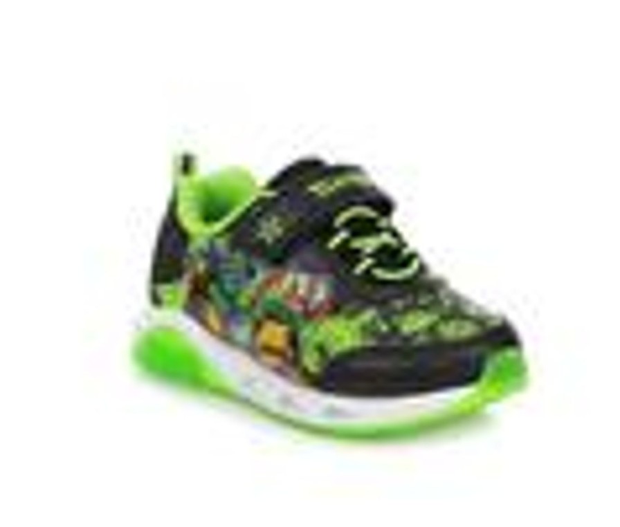 Kids Nickelodeon Casual | Boys' Nickelodeon Toddle & Little Kid Tmnt Light-Up Black/Green