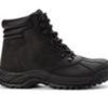 Men Propet Winter And Snow Boots | Men'S Propet Blizzard Mid Lace Waterproof Winter Boots Black