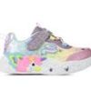 Kids Skechers Casual | Girls' Skechers Toddler Unicorn Charmer Twilight Light-Up Shoes Purple/Multi