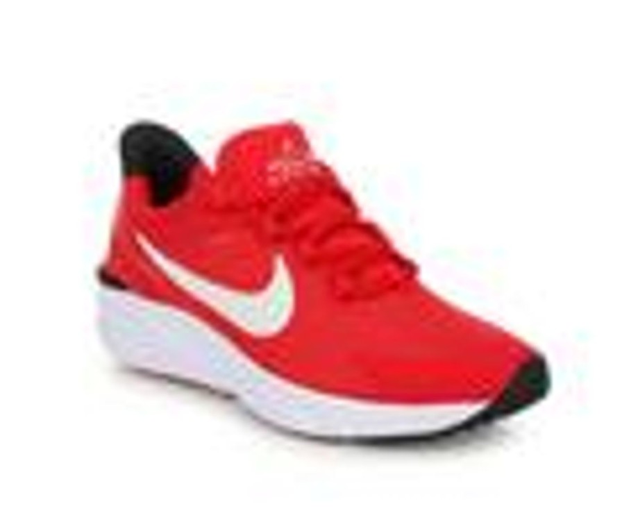 Kids Nike Athletics & Sneakers | Boys' Nike Star Runner 4 Boys 3.5-7 Running Shoes Univred/Wht/Blk