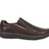 Men Propet Loafers | Men'S Propet Patton Slip-On Shoes Coffee