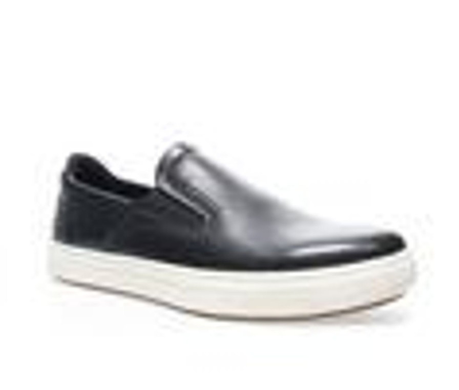 Men Propet Loafers And Slip-Ons | Men'S Propet Kedrick Casual Loafers Black