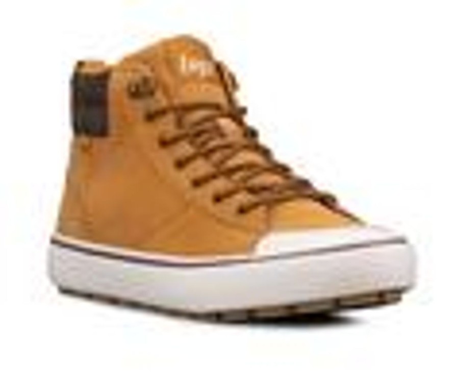 Men Lugz High Tops | Men'S Lugz Key Casual Shoes Wheat/White/Gum