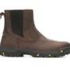 Men Caterpillar Steel Toe | Men'S Caterpillar Wheelbase Steel Toe Work Boots Clay