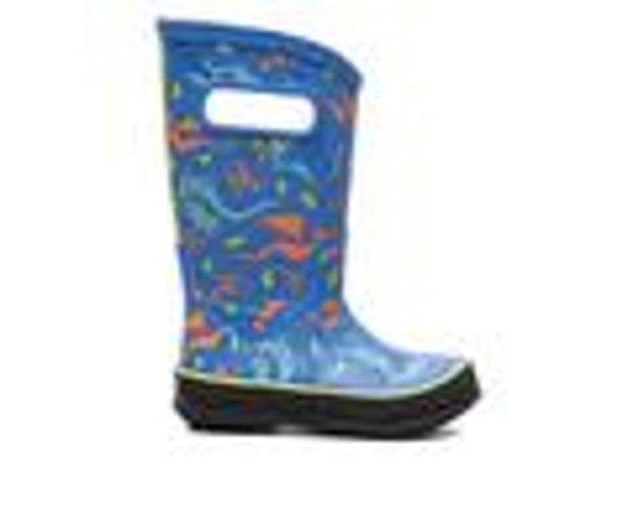 Kids Bogs Footwear Boots | Kids' Bogs Footwear Little Kid & Big Kid Dragons Rain Boots Blue Multi