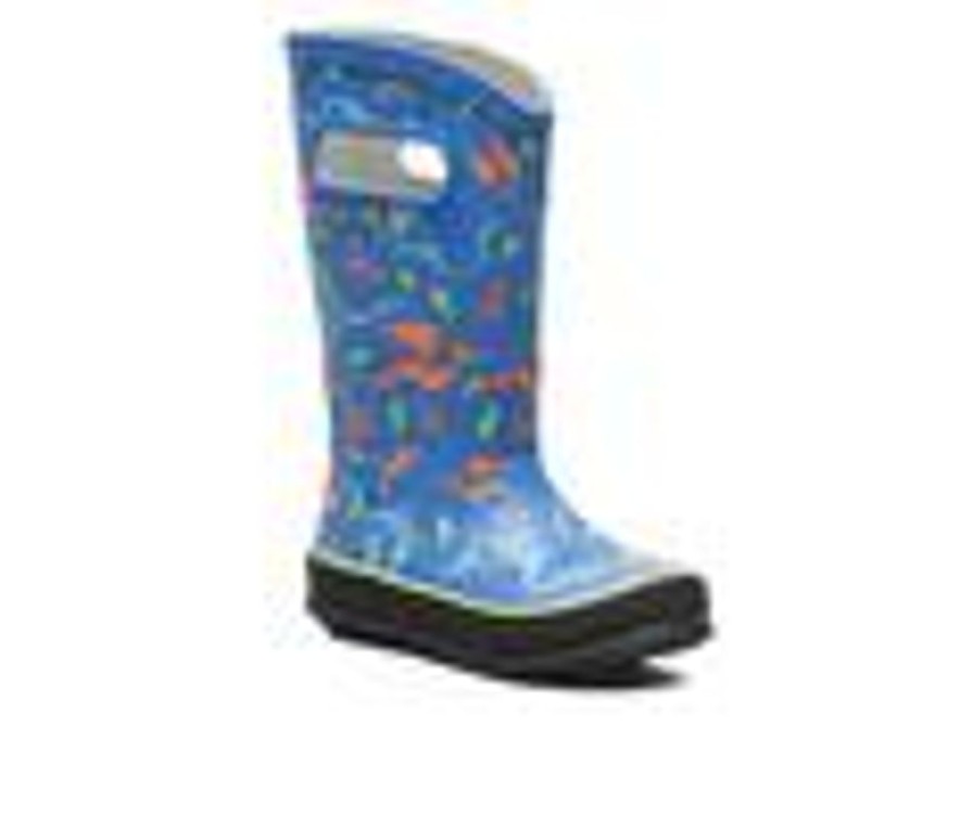 Kids Bogs Footwear Boots | Kids' Bogs Footwear Little Kid & Big Kid Dragons Rain Boots Blue Multi