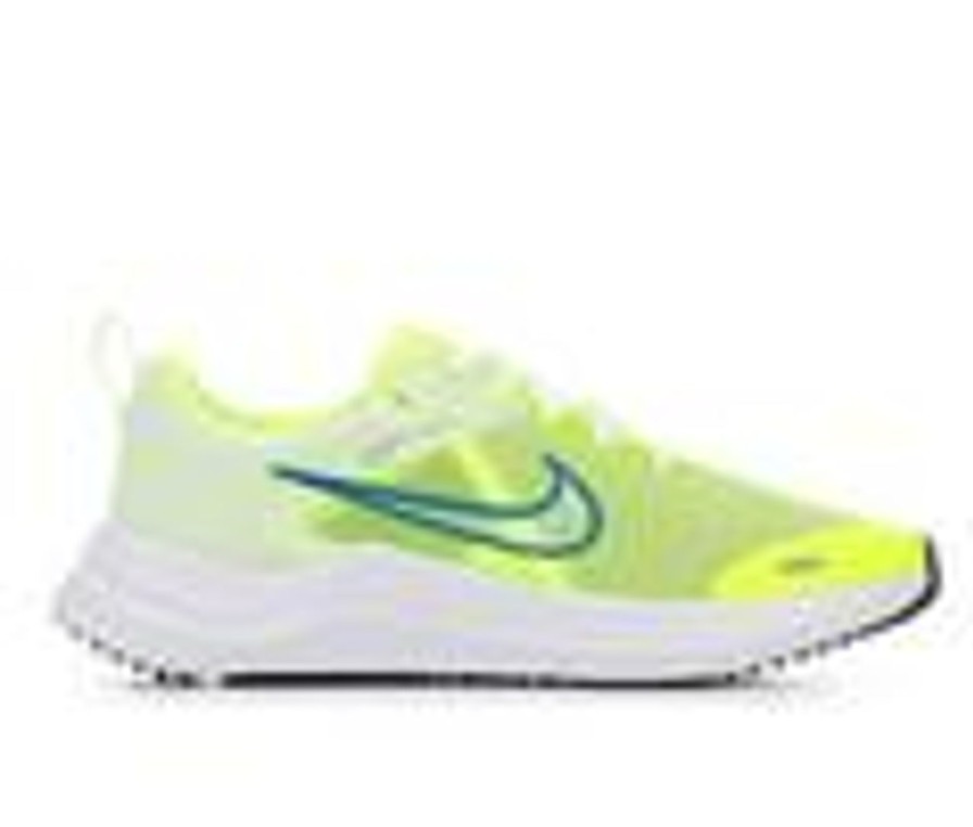 Kids Nike Athletics & Sneakers | Boys' Nike Big Kid Downshifter 12 Running Shoes Volt/Blue/Volt