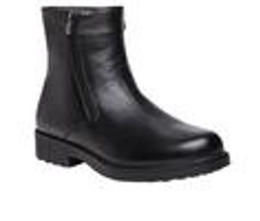 Men Propet Boots | Men'S Propet Troy Boots Black