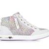 Kids Skechers Athletics & Sneakers | Girls' Skechers Little Kid & Big Kid Shoutouts 2.0 Hi Glitter Sneakers Lavender/Multi