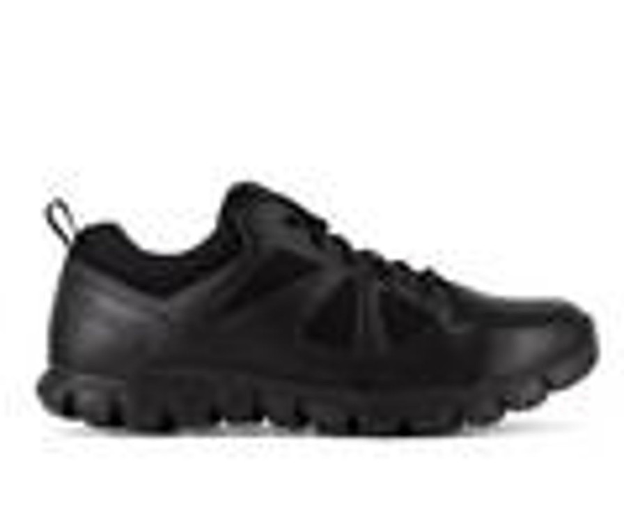 Men REEBOK WORK Soft Toe | Men'S Reebok Work Sublite Cushion Tactical Safety Shoes Black