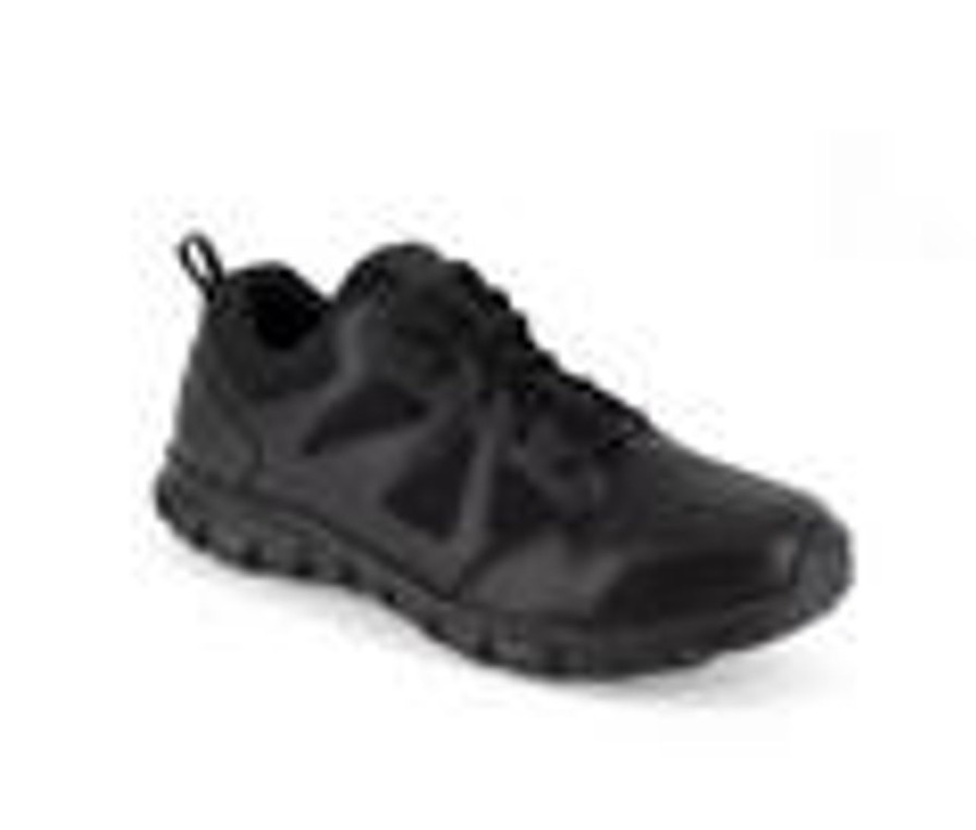 Men REEBOK WORK Soft Toe | Men'S Reebok Work Sublite Cushion Tactical Safety Shoes Black