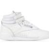 Kids Reebok Athletics & Sneakers | Girls' Reebok Little Kid Freestyle Hi Basketball Shoes White/White