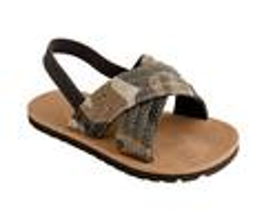 Kids Baby Deer Sandals | Boys' Baby Deer Infant & Toddler James Sandals Brown