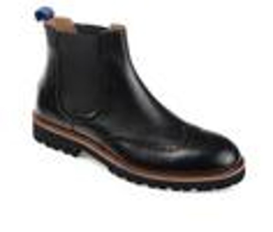 Men Thomas u0026 Vine Boots | Men'S Thomas & Vine Nash Chelsea Dress Boots Black