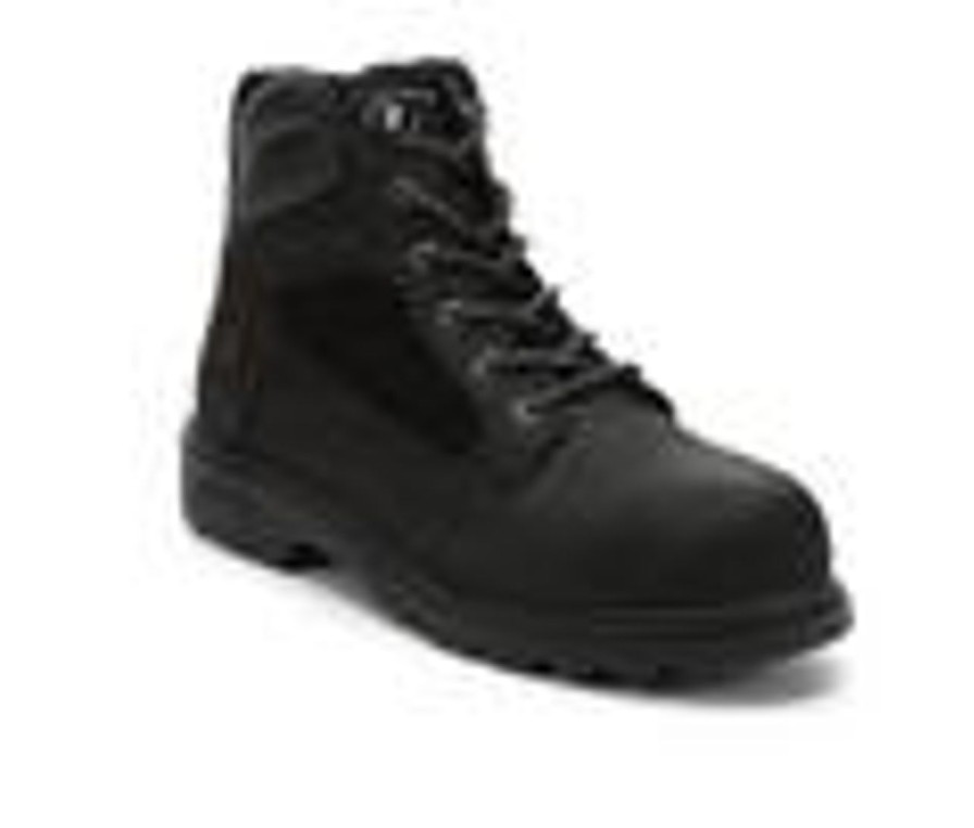 Men Wolverine Steel Toe | Men'S Wolverine Bulldozer 2.0 Steel Toe Work Boots Black