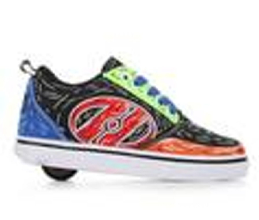 Kids Heelys Athletics & Sneakers | Boys' Heelys Little Kid & Big Kid Pro 20 Print Wheeled Sneakers Black/Multi