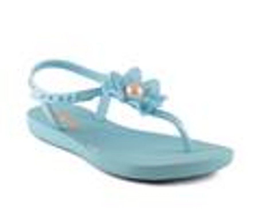 Kids Ipanema Sandals | Girls' Ipanema Little Kid & Big Kid Class Flora Sandals Blue/Blue