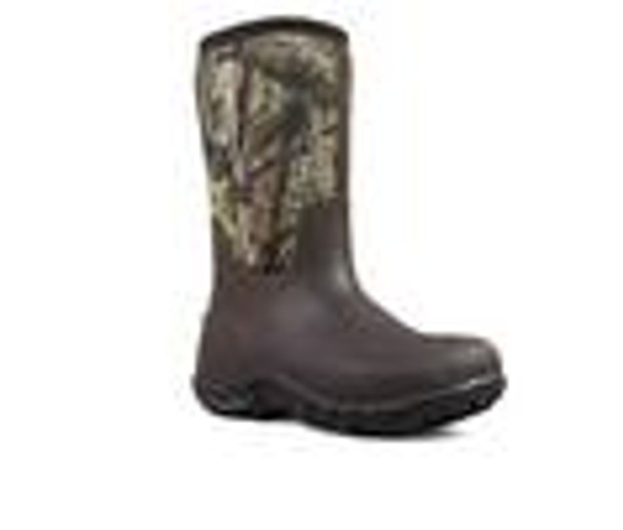 Men Bogs Footwear Waterproof | Men'S Bogs Footwear Warner Work Boots Mossy Oak