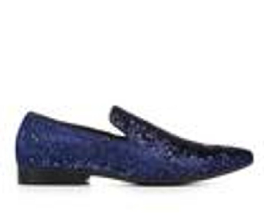 Men Stacy Adams Loafers | Men'S Stacy Adams Stellar Dress Loafers Navy