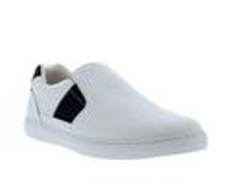 Men English Laundry Loafers And Slip-Ons | Men'S English Laundry Landon Slip-On Shoes White