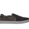 Men Deer Stags Loafers And Slip-Ons | Men'S Deer Stags Bryce Slip-On Shoes Dark Grey