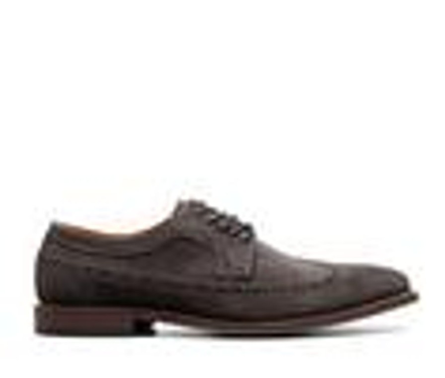 Men Stacy Adams Oxfords | Men'S Stacy Adams Marligan Dress Oxfords Dark Gray