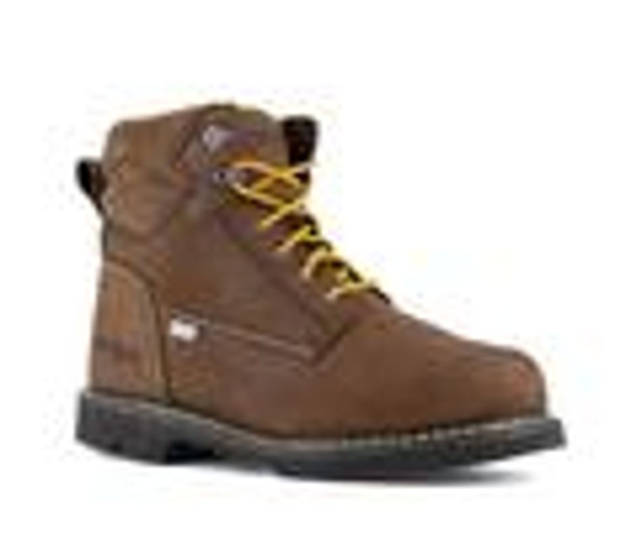 Men Iron Age Electric Hazard | Men'S Iron Age Groundbreaker Ia5014 Work Boots Brown