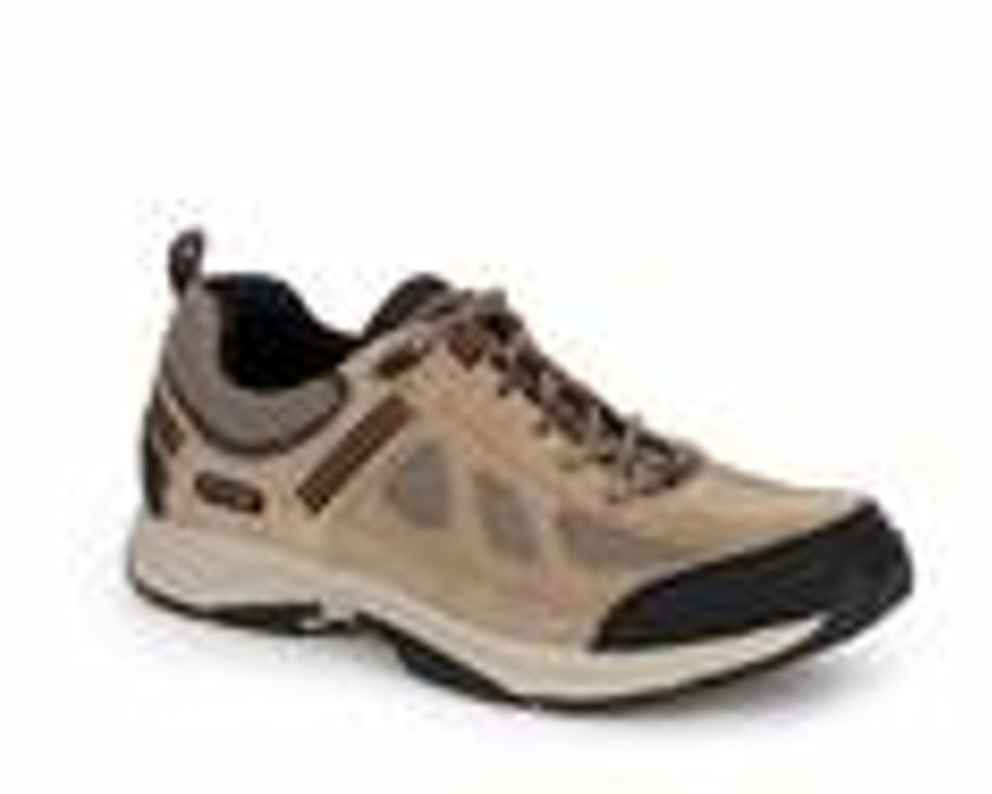 Men Rockport Walking And Hiking | Men'S Rockport Rock Cove Sneakers Taupe Suede