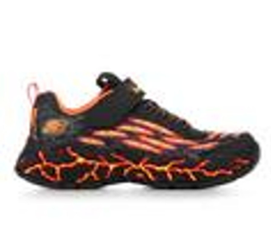 Kids Skechers Athletics & Sneakers | Boys' Skechers Little Kid & Big Kid Thermo-Quake Running Shoes Black/Orange