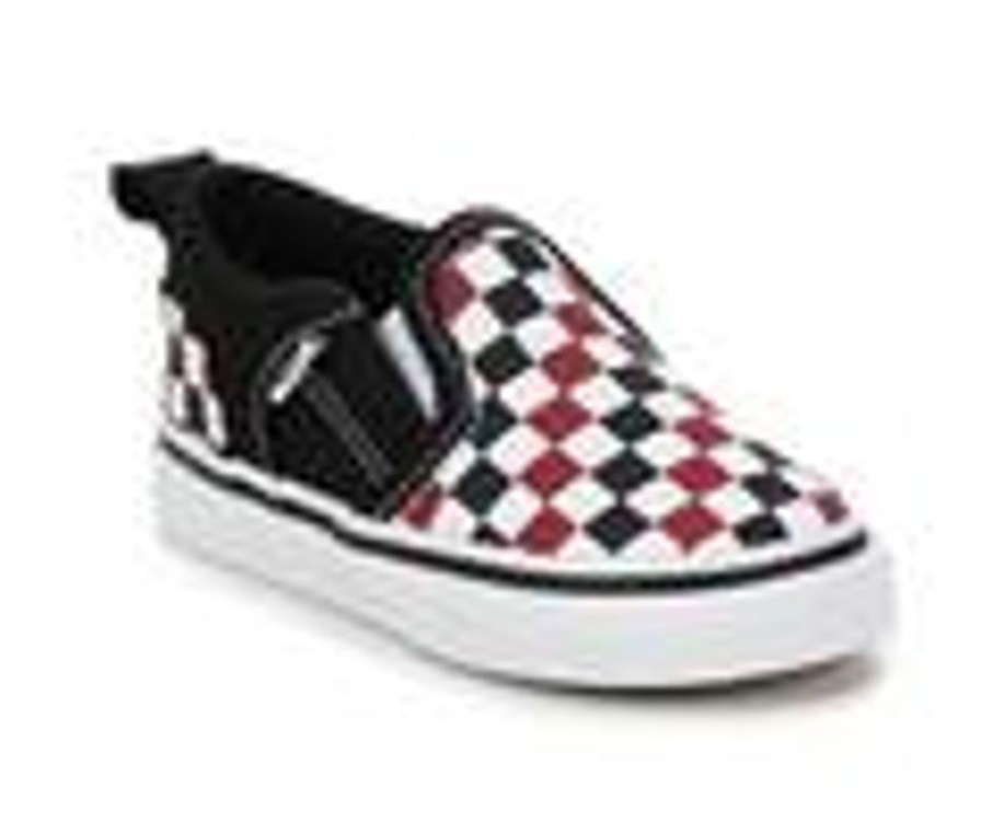 Kids Vans Athletics & Sneakers | Kids' Vans Toddler Asher V Skate Shoes Chilipep/Wh/Chk