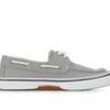 Men Sperry Boat Shoes | Men'S Sperry Halyard 2 Eye Saltwashed Boat Shoes Grey