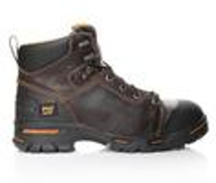 Men Timberland Pro Steel Toe | Men'S Timberland Pro Endurance Pr 6 Inch Steel Toe 52562 Work Boots Briar