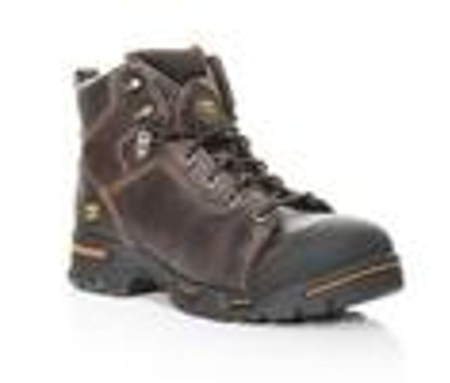 Men Timberland Pro Steel Toe | Men'S Timberland Pro Endurance Pr 6 Inch Steel Toe 52562 Work Boots Briar