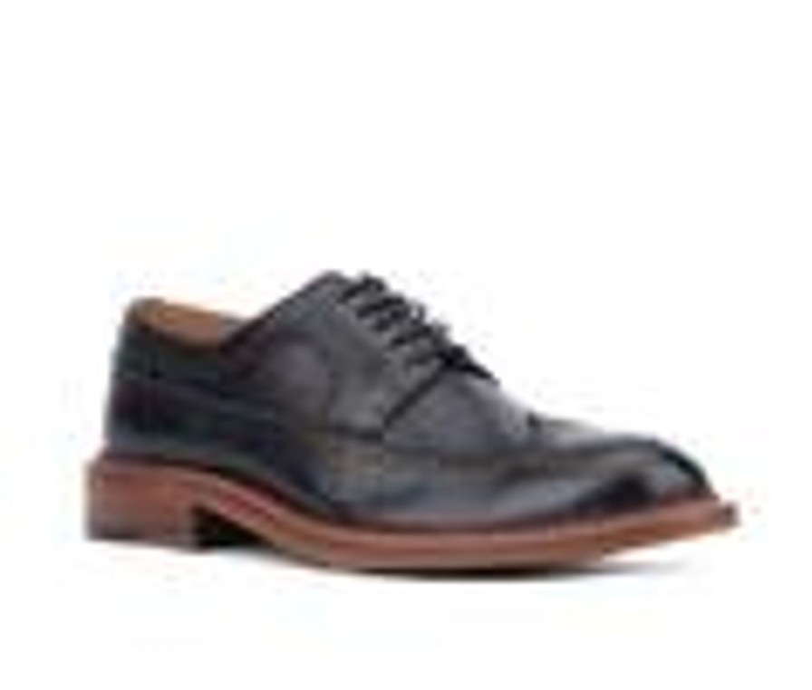 Men Vintage Foundry Co Oxfords | Men'S Vintage Foundry Co Jarvis Wingtip Dress Oxfords Black