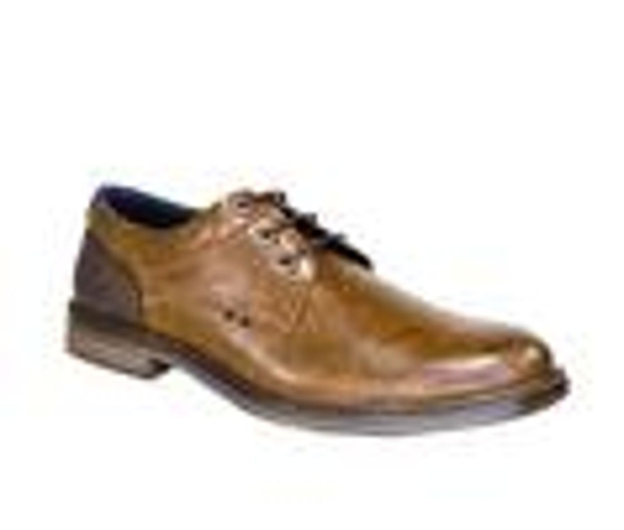 Men Freeman Oxfords | Men'S Freeman Knox Dress Oxfords Tan