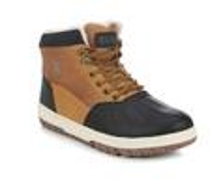 Men US Polo Assn Hiking And Hunting | Men'S Us Polo Assn Buckster Boots Wheat