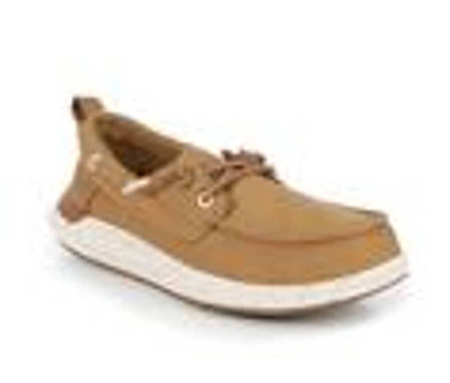 Men Reef Loafers And Slip-Ons | Men'S Reef Swellsole Pier Le Casual Shoes Tan