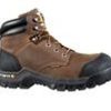 Men Carhartt Electric Hazard | Men'S Carhartt Cmf6380 Waterproof Comp Toe Work Boots Dark Brown