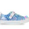 Kids Skechers Casual | Girls' Skechers Little Kid Twinkle Sparks Light-Up Sneakers Blue/Multi