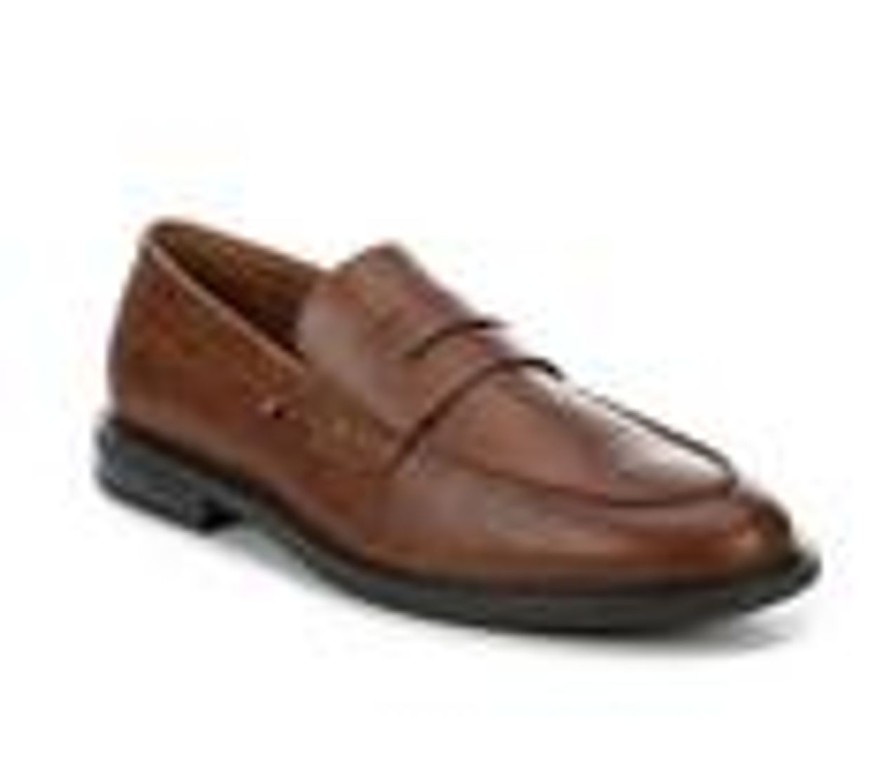 Men Tommy Hilfiger Loafers | Men'S Tommy Hilfiger Dime Loafers Cognac