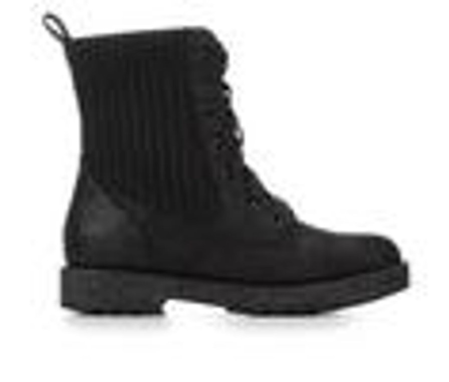 Kids MIA Boots | Girls' Mia Little Kid & Big Kid Everli Lace-Up Boots Black