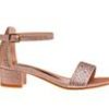 Kids Badgley Mischka Dress | Girls' Badgley Mischka Little Kid & Big Kid Louise Dress Sandals Rose/Gold