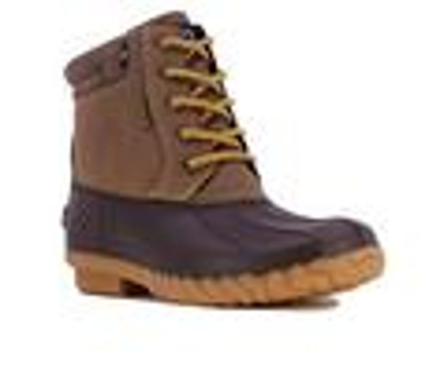 Kids Nautica Boots | Boys' Nautica Little Kid & Big Kid Channing Duck Boots Brown