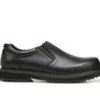 Men Dr. Scholls Slip Resistant | Men'S Dr. Scholls Winder Ii Safety Shoes Black