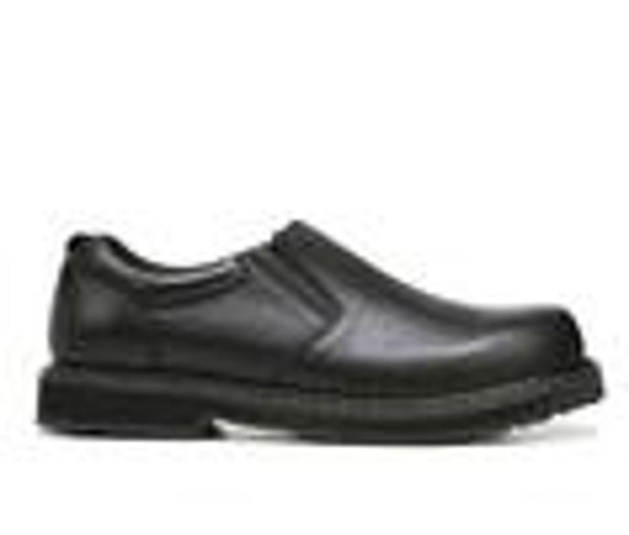 Men Dr. Scholls Slip Resistant | Men'S Dr. Scholls Winder Ii Safety Shoes Black