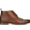 Men New York and Company Boots | Men'S New York And Company Luciano Chukka Dress Boots Cognac